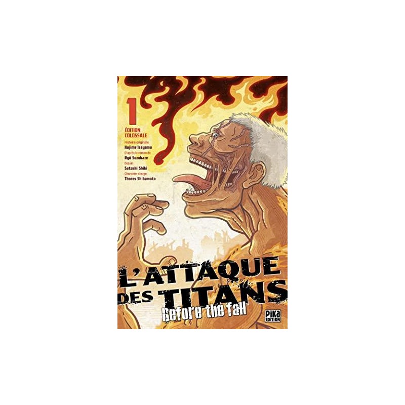 L'ATTAQUE DES TITANS - Before the Fall - Edition Colossale - Tome 1 L'ATTAQUE DES TITANS - Before the Fall - Edition Colossale - Tome 1