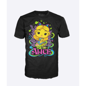 DISNEY - Alice - T-Shirt POP Blacklight (L)