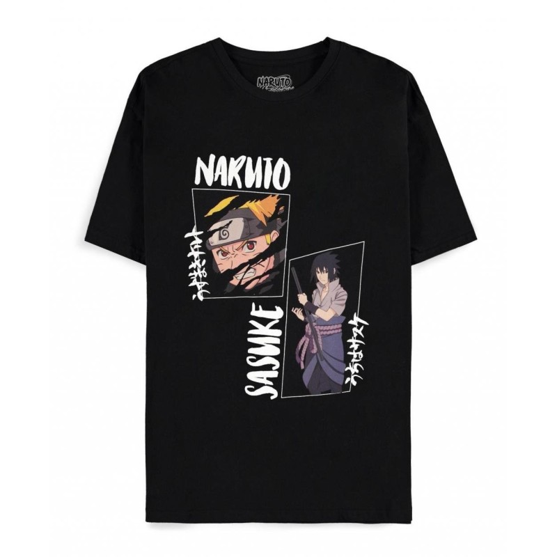 NARUTO SHIPPUDEN - Naruto & Sasuke - T-Shirt Homme (2XL) NARUTO SHIPPUDEN - Naruto & Sasuke - T-Shirt Homme (2XL)