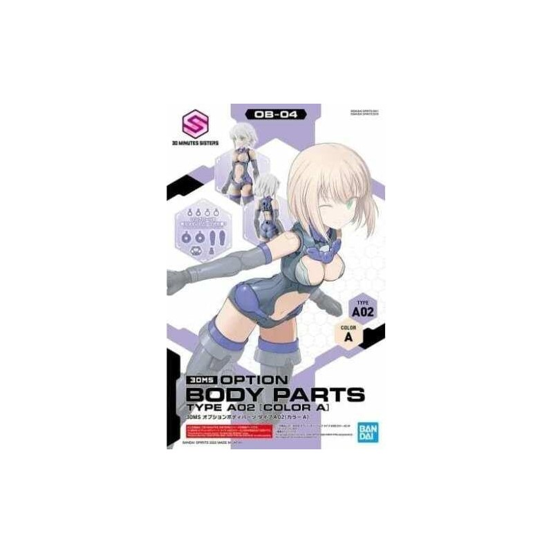 30MS - 30MS Option Body Parts Type A02 (Color A) - Model Kit 30MS - 30MS Option Body Parts Type A02 (Color A) - Model Kit