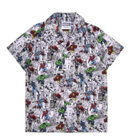 MARVEL - Chemise en Coton - Kids Taille 4 Ans