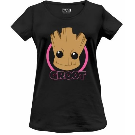 MARVEL - Smiling Groot Head - T-Shirt Femme (XL)