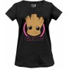 MARVEL - Smiling Groot Head - T-Shirt Femme (XL)
