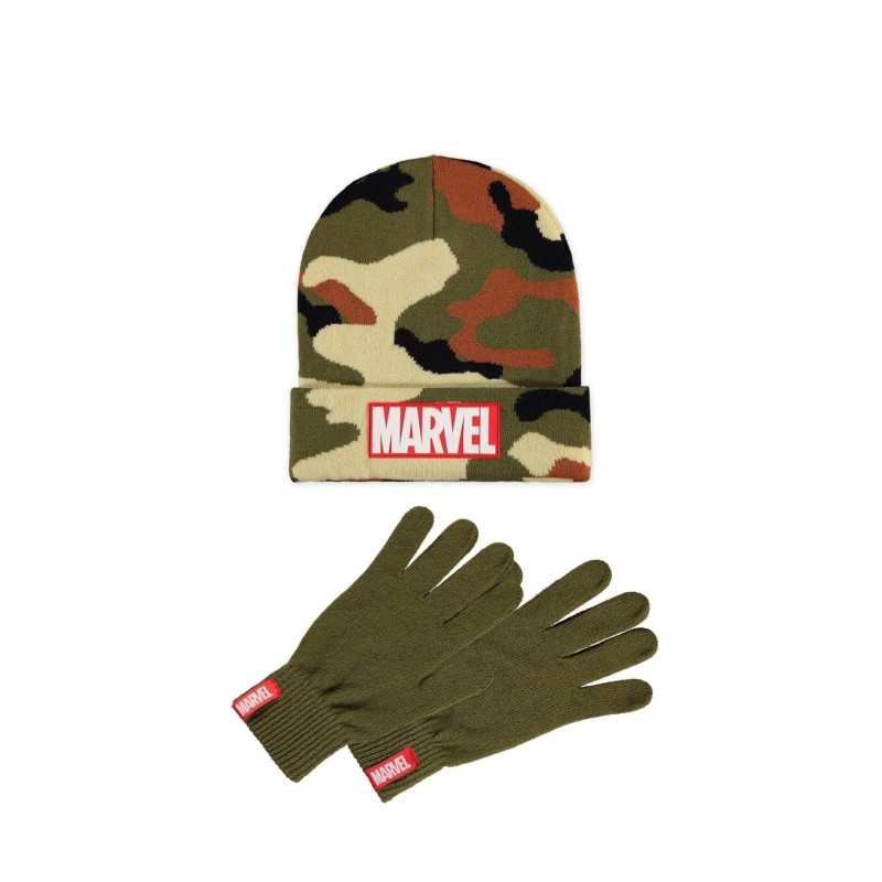 MARVEL - Logo - Gift Set Bonnet & Gants MARVEL - Logo - Gift Set Bonnet & Gants