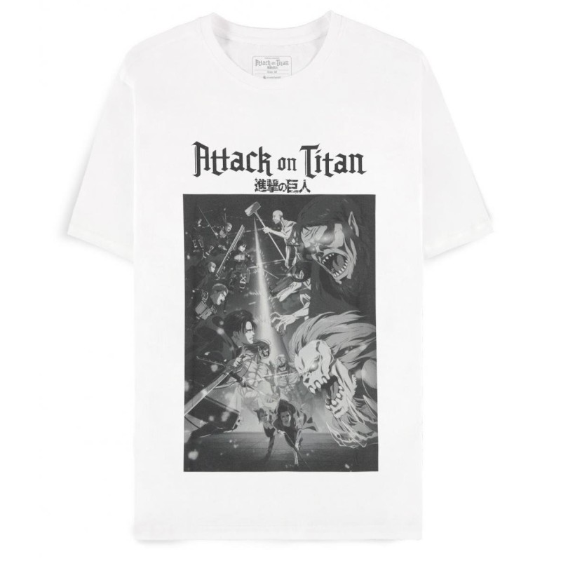 ATTACK ON TITAN - Saison 4 - T-Shirt Homme (2XL) ATTACK ON TITAN - Saison 4 - T-Shirt Homme (2XL)