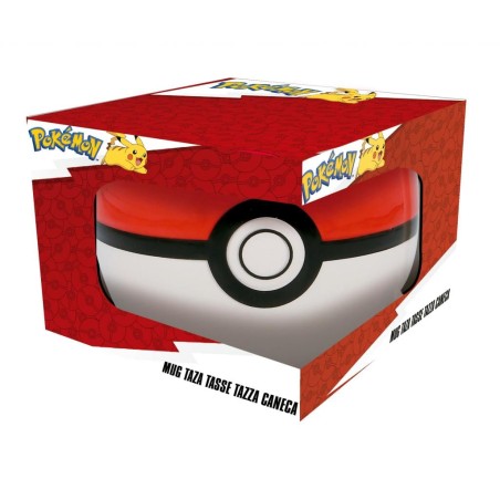 POKEMON - Pokeball - Mug 3D - 440 ml