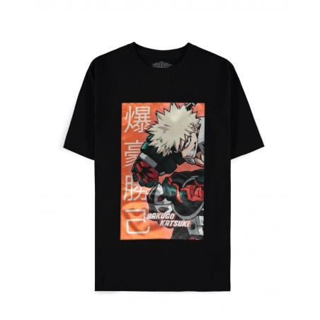 MY HERO ACADEMIA - Bakugo Katsuki - T-Shirt Homme (XL)