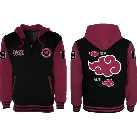 NARUTO SHIPPUDEN - Akatsuki - Blouson Teddy (S)