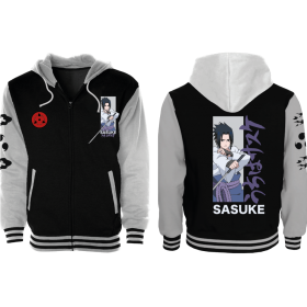 NARUTO SHIPPUDEN - Sasuke - Blouson Teddy (XL)