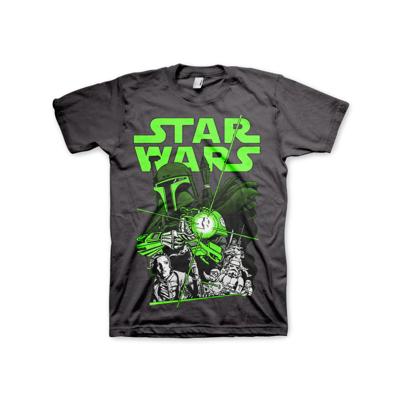STAR WARS - Vintage Boba Fett - T-Shirt (M) STAR WARS - Vintage Boba Fett - T-Shirt (M)