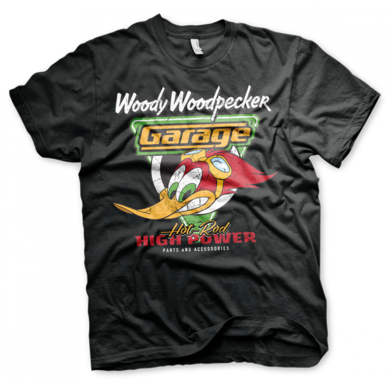 WOODY WOODPECKER GARAGE - T-Shirt (XL) WOODY WOODPECKER GARAGE - T-Shirt (XL)