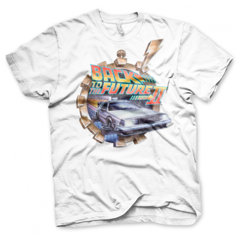 RETOUR VERS LE FUTUR 2 - Vintage T-Shirt Homme (S) RETOUR VERS LE FUTUR 2 - Vintage T-Shirt Homme (S)