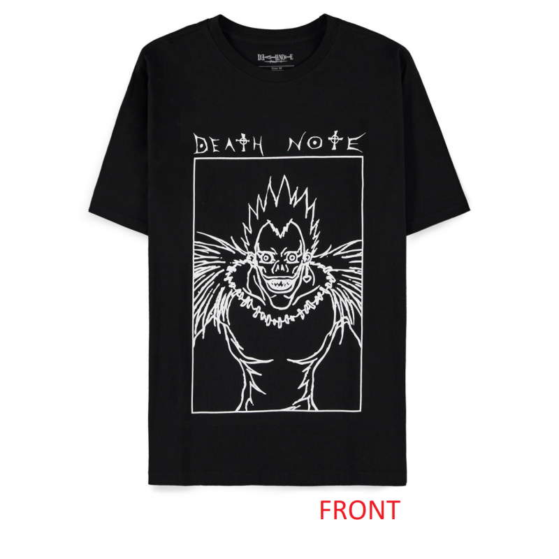 DEATH NOTE - Ryuk Square - T-Shirt Noir Homme (S) DEATH NOTE - Ryuk Square - T-Shirt Noir Homme (S)