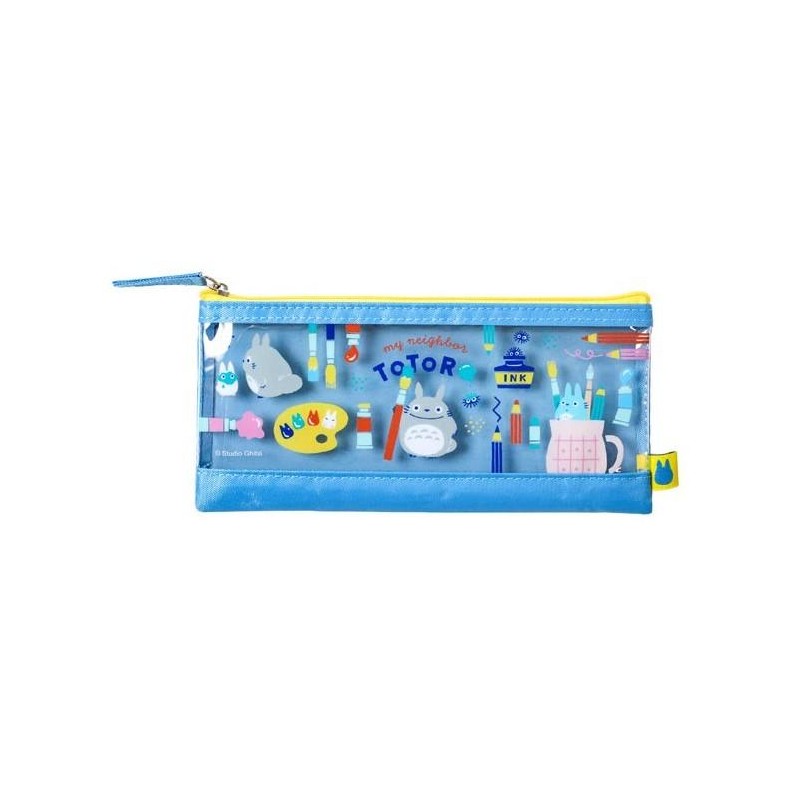 STUDIO GHIBLI - Mon voisin Totoro - Trousse transparente bleue STUDIO GHIBLI - Mon voisin Totoro - Trousse transparente bleue