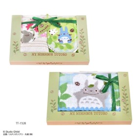 STUDIO GHIBLI - Mon voisin Totoro - Boite cadeau 3 serviettes
