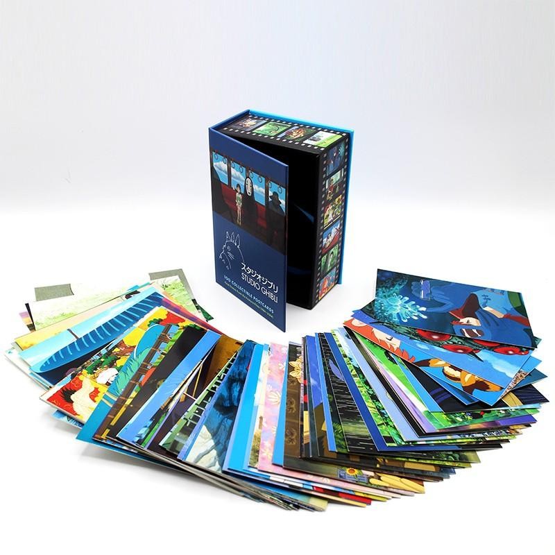 STUDIO GHIBLI - Coffret 100 cartes postales de collection STUDIO GHIBLI - Coffret 100 cartes postales de collection