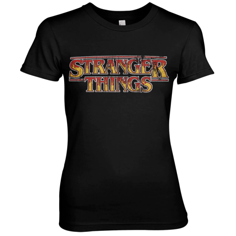 STRANGER THINGS - Fire Logo - T-Shirt Femme (XL) STRANGER THINGS - Fire Logo - T-Shirt Femme (XL)