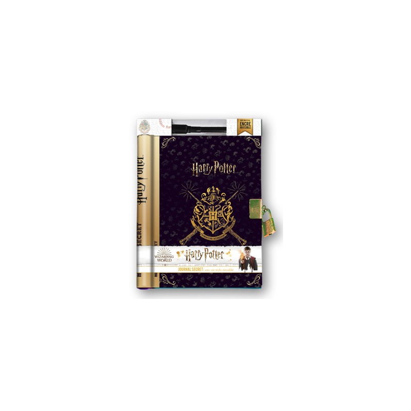 HARRY POTTER - Mon journal secret (avec encre invisible) HARRY POTTER - Mon journal secret (avec encre invisible)