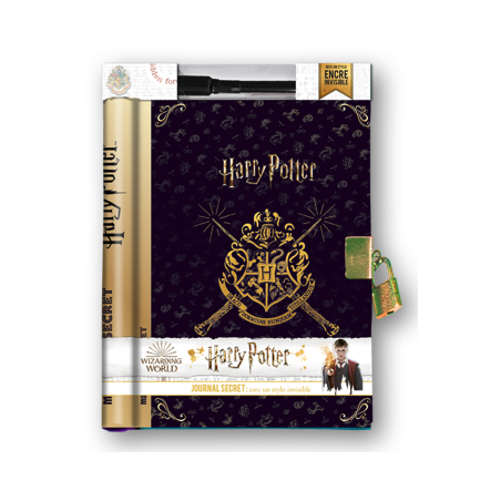 HARRY POTTER - Mon journal secret (avec encre invisible)