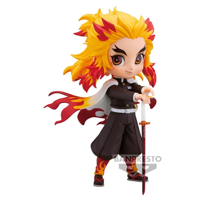 DEMON SLAYER - Kyojuro Rengoku - Q Posket 14cm DEMON SLAYER - Kyojuro Rengoku - Q Posket 14cm