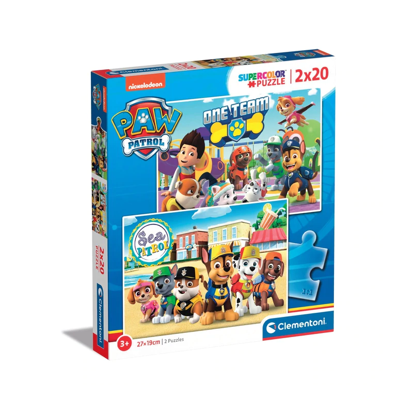 LA PAT'PATROUILLE - 2 Puzzle 20P