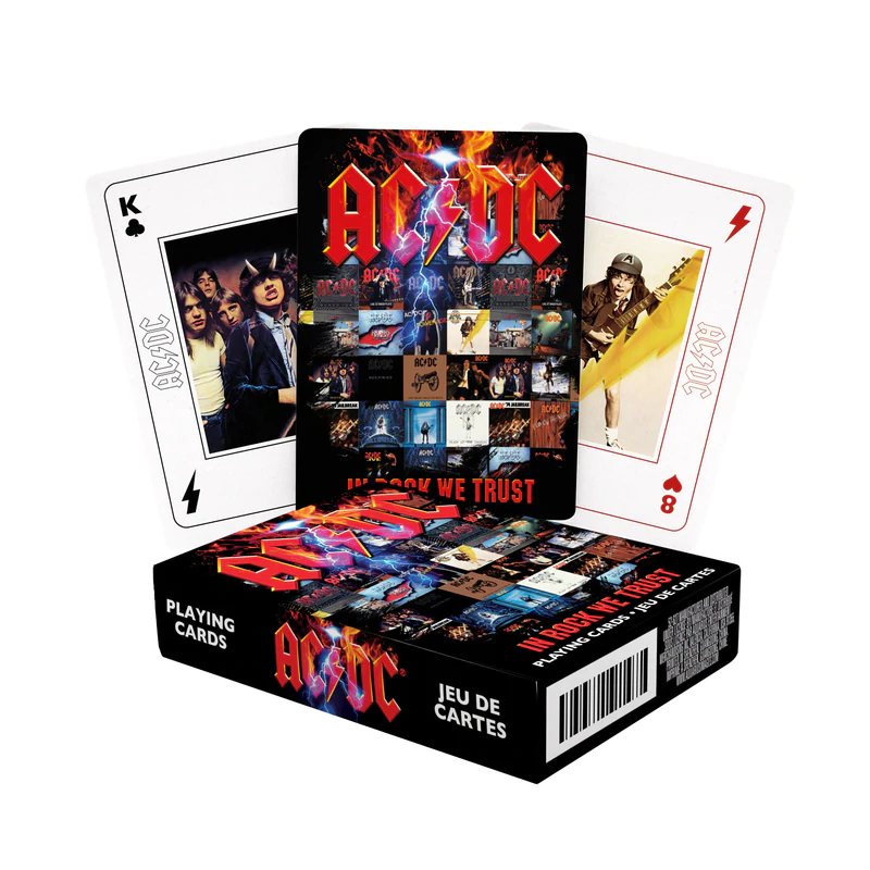 AC/DC - In rock we trust - Jeu de cartes AC/DC - In rock we trust - Jeu de cartes