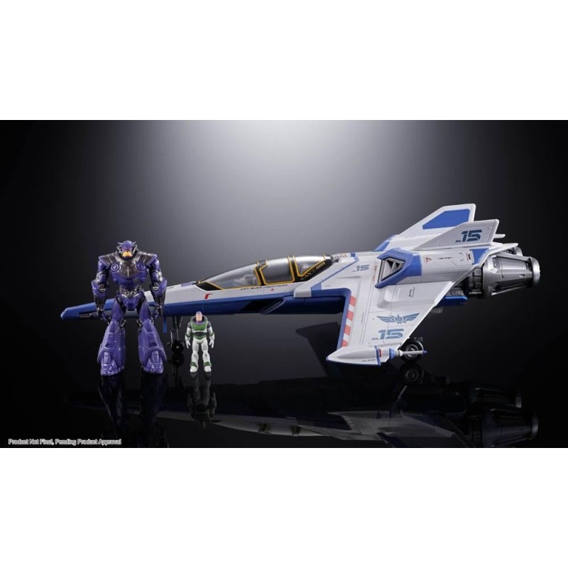 BUZZ L'ECLAIR - Vaisseau spatial XL-15 - Figurine Chogokin 24cm BUZZ L'ECLAIR - Vaisseau spatial XL-15 - Figurine Chogokin 24cm