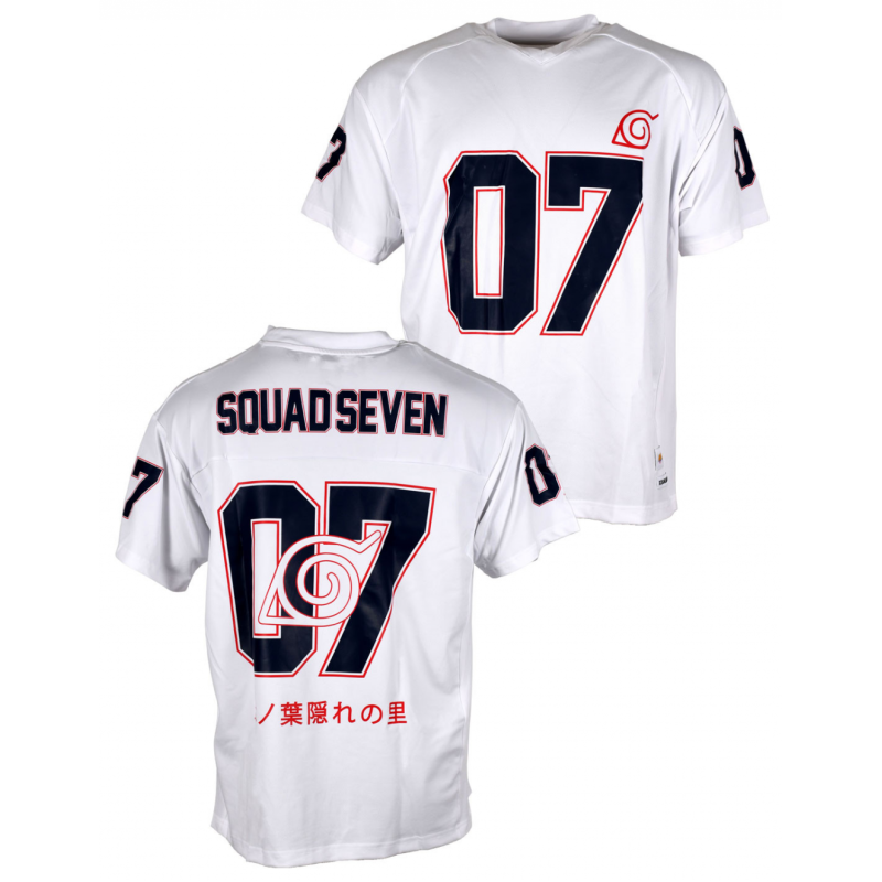 NARUTO - Squad Seven - T-Shirt Sports US Replica unisex (XXL) NARUTO - Squad Seven - T-Shirt Sports US Replica unisex (XXL)