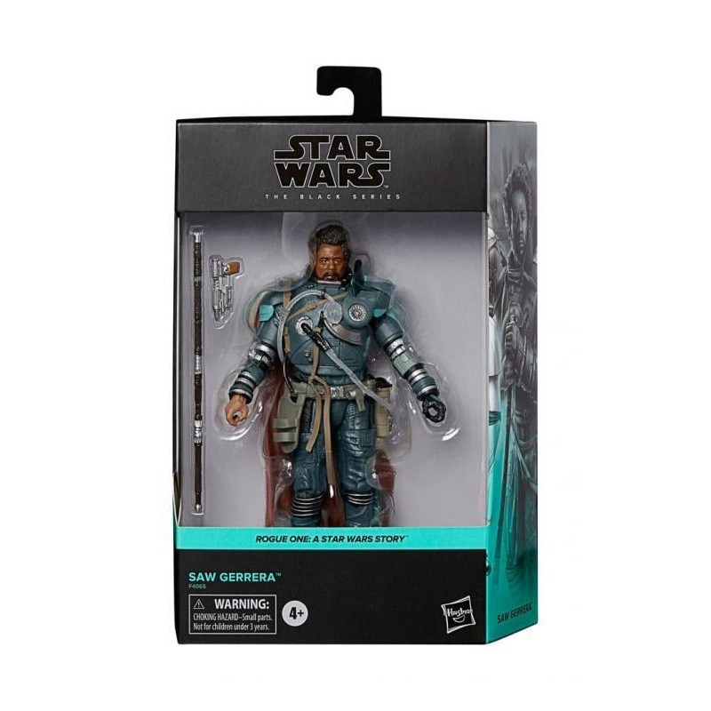 STAR WARS - Saw Gerrera - Figurine Black series Deluxe 2023 15cm STAR WARS - Saw Gerrera - Figurine Black series Deluxe 2023 15cm