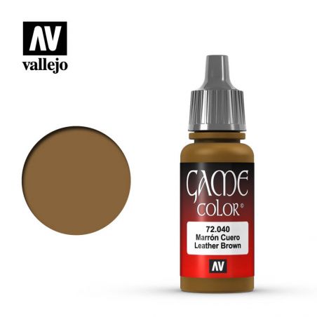 Leather Brown 17 ml.