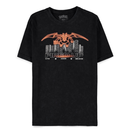 POKEMON - Dracaufeu - Fired Up - T-shirt homme (S)