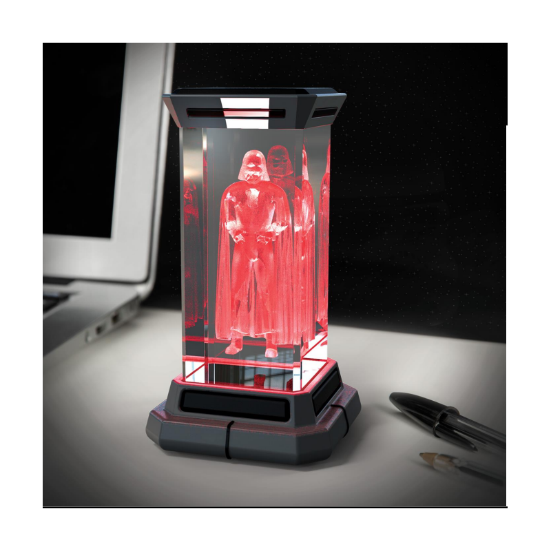 STAR WARS - Dark Vador - Lampe Holographique 13cm STAR WARS - Dark Vador - Lampe Holographique 13cm