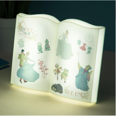 DISNEY - Cendrillon - Veilleuse Livre de contes 15cm