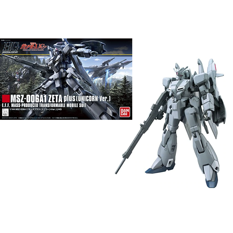 GUNDAM - 1/144 HGUC ZETA PLUS ( Unicorn Vers. ) - Model Kit GUNDAM - 1/144 HGUC ZETA PLUS ( Unicorn Vers. ) - Model Kit