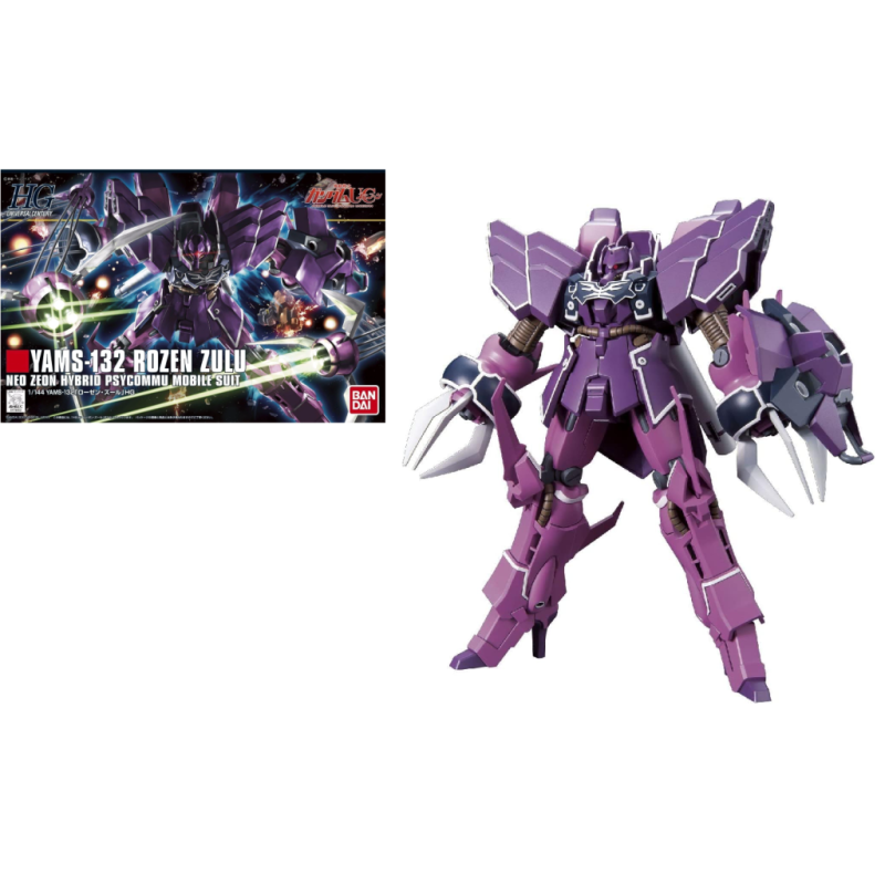 GUNDAM - 1/144 HGUC ROZEN ZULU - Model Kit GUNDAM - 1/144 HGUC ROZEN ZULU - Model Kit