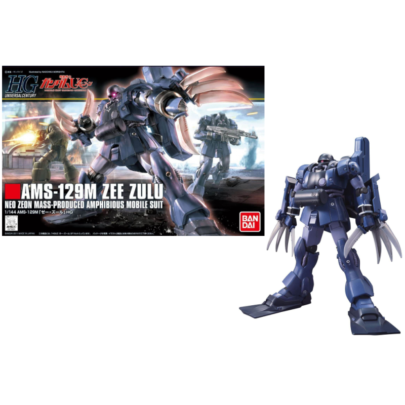 GUNDAM - 1/144 HGUC ZEE ZULU - Model Kit GUNDAM - 1/144 HGUC ZEE ZULU - Model Kit