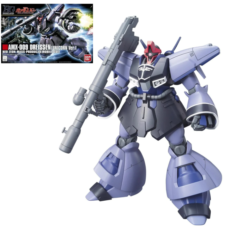 GUNDAM - 1/144 HGUC DREISSEN ( Unicorn Vers. ) - Model Kit GUNDAM - 1/144 HGUC DREISSEN ( Unicorn Vers. ) - Model Kit