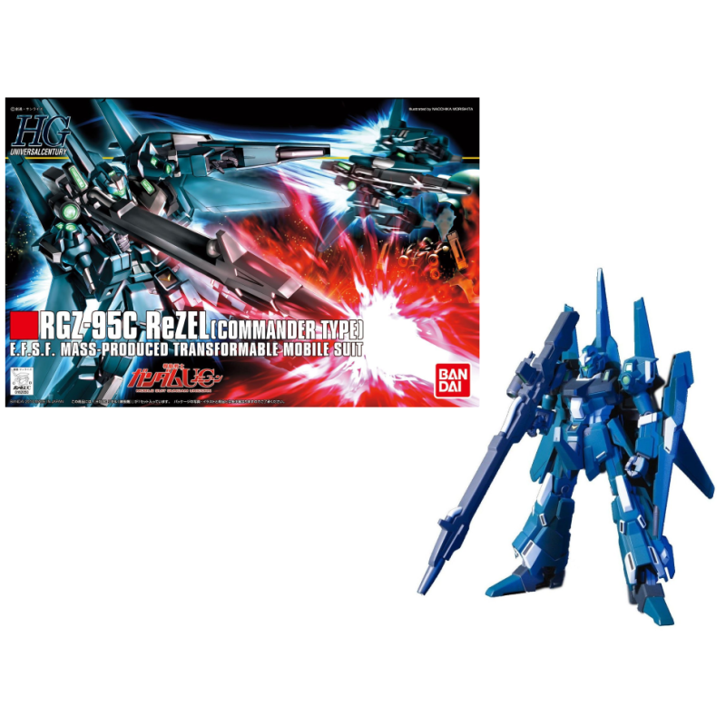 GUNDAM - 1/144 HGUC ReZEL ( Captain MS ) - Model Kit GUNDAM - 1/144 HGUC ReZEL ( Captain MS ) - Model Kit