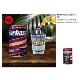 JURASSIC PARK - Barbasol - Verre dans une Boite Métal - 400ml