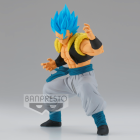 DRAGON BALL SUPER - SS God SS Gogeta - Figurine Solid Edge Works 13cm