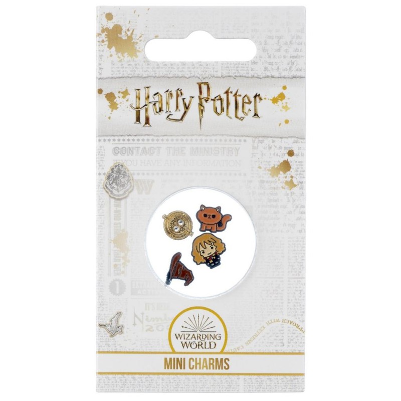 HARRY POTTER - Set de 4 Mini Charmes Collier - Hermione HARRY POTTER - Set de 4 Mini Charmes Collier - Hermione