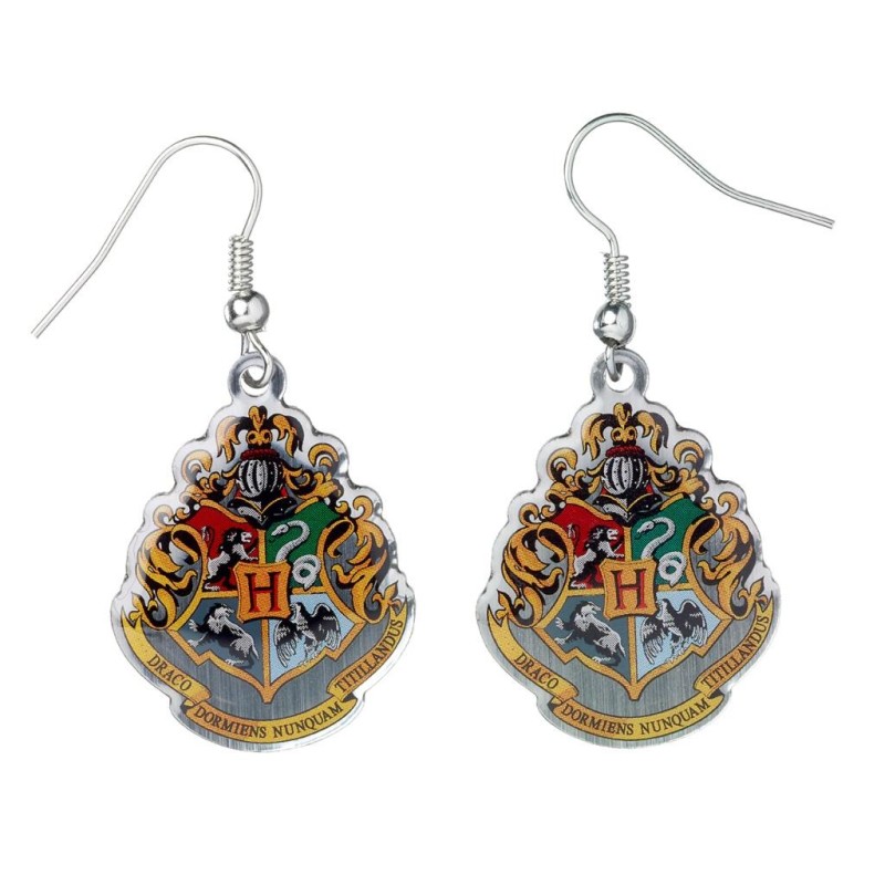 HARRY POTTER - Boucles d'oreilles Pendantes - Emblème Poudlard HARRY POTTER - Boucles d'oreilles Pendantes - Emblème Poudlard