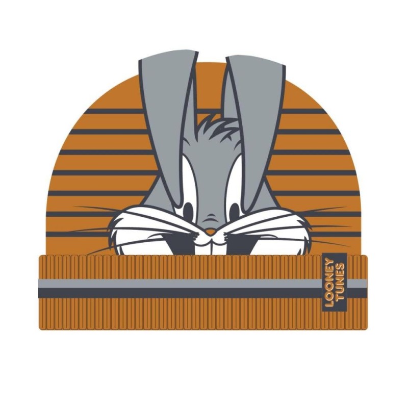 LOONEY TUNES - Bonnet Jacquard - Bugs Bunny - Enfants LOONEY TUNES - Bonnet Jacquard - Bugs Bunny - Enfants