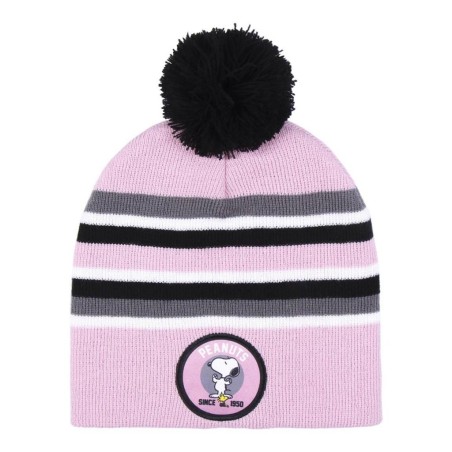 SNOOPY - Bonnet Pompon Jacquard - Enfants