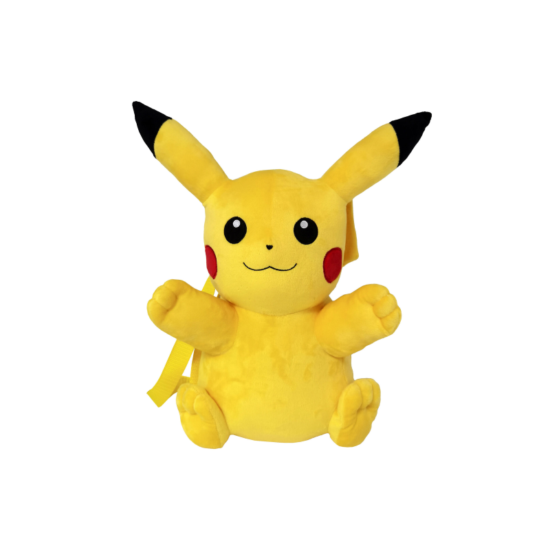 POKEMON - Pikachu - Sac à Dos Peluche 35cm POKEMON - Pikachu - Sac à Dos Peluche 35cm