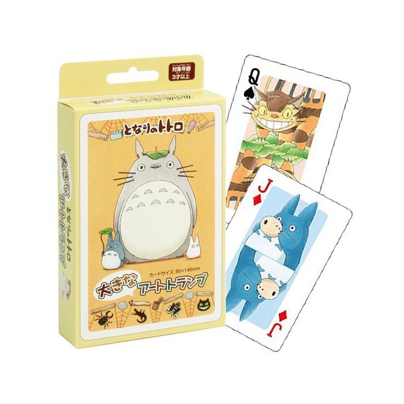 STUDIO GHIBLI - Mon Voisin Totoro - Grandes cartes à jouer 95x146mm STUDIO GHIBLI - Mon Voisin Totoro - Grandes cartes à jouer 95x146mm