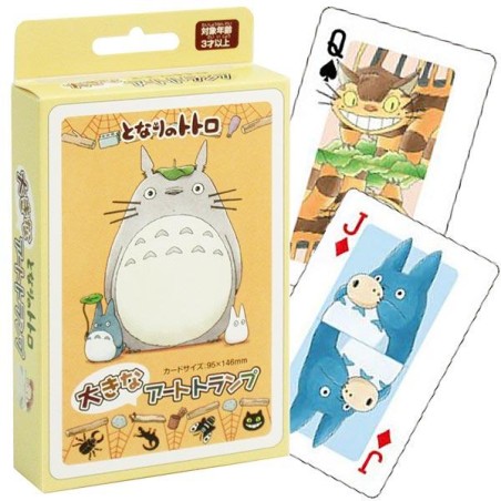 STUDIO GHIBLI - Mon Voisin Totoro - Grandes cartes à jouer 95x146mm