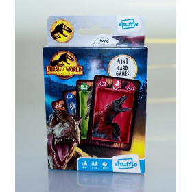 JURASSIC WORLD - Shuffle - 4 in 1 - 5th Panel Packaging FR/NL