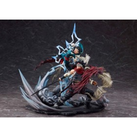 MY HERO ACADEMIA - Izuku Midoriya VS Stain - Statuette PVC 30cm