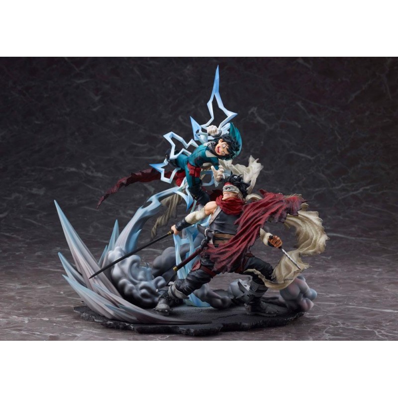 MY HERO ACADEMIA - Izuku Midoriya VS Stain - Statuette PVC 30cm MY HERO ACADEMIA - Izuku Midoriya VS Stain - Statuette PVC 30cm